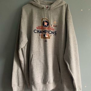 Majestic MLB Hoodie Houston Astros 2017 World Series Champions XXL